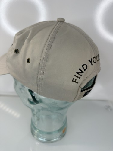 Vintage Taylor Made Golf Hat Tan/ Beige One Size Strapback Embroidered Logo. - Picture 12 of 21