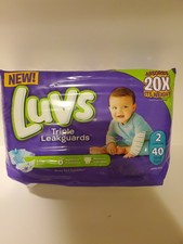 luvs triple leakguard size 2