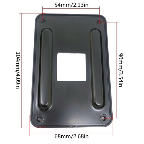 CPU Bracket Motherboards Back Plate Heatsinks Fan Stand Base for AM5 - Afbeelding 8 van 12