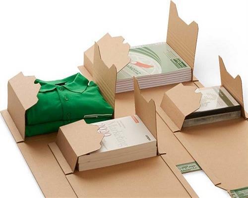 Buchverpackung Wickelverpackung Versandkarton Buchkarton mit Kantenschutz - Bild 1 von 5