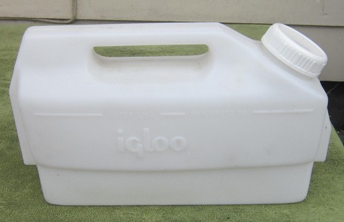 Vintage IGLU NACHFÜLLBARER WASSERBEHÄLTER Gefrieren Einfrieren EISTRUHE/KÜHLER Eisbeutel