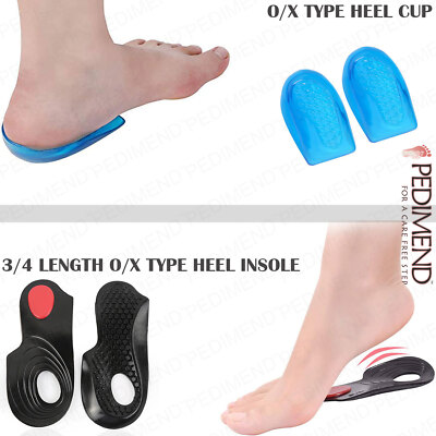 Pedimend Haltungskorrektur Einlegesohlen - Gelabsatz für Supination und Pronation - UK