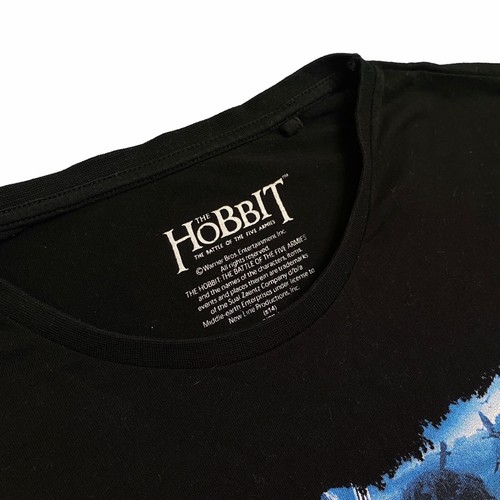 The Hobbit The Battle Of The Five Armies LARGE T-Shirt Movie 2014 LOTR - Picture 3 of 4