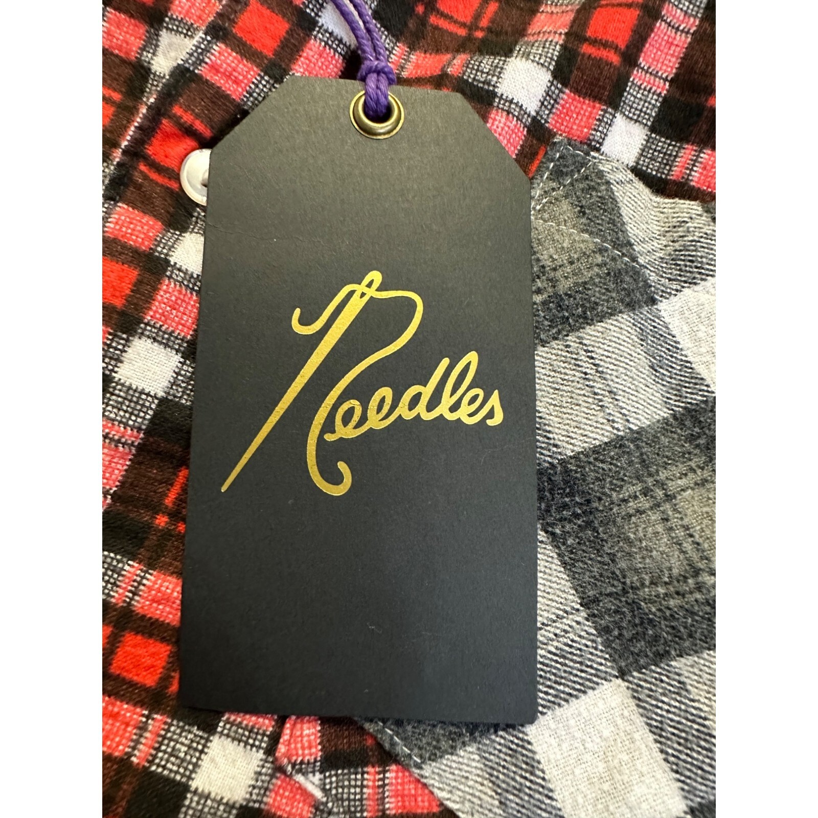 REBUILD BY NEEDLES FLANNEL SHIRT - 7 CUTS SHIRT image 2