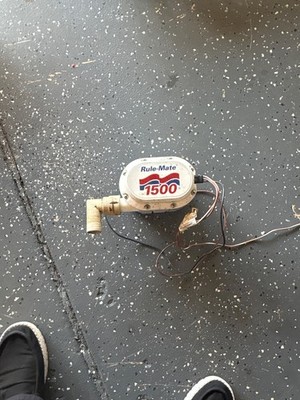 rule mate automatic bilge pump 1500