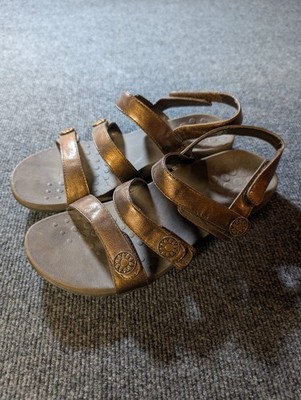 Womens Vionic Copper ''Cathy'' Strappy Adjustable Sandal Size 9