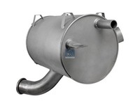 DT Spare Parts Mittel-/EndschalldäMpfer 4.65934 FüR Mercedes Axor Econic Atego