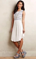 Dolan By Anthropologie Left Coast Sabado Sleeveless Fit And Flare Sz S Dress 
