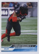 2024 Upper Deck CFL Deluxe 111/250 Lorenzo Mauldin IV #54 1py2