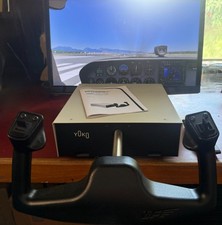 Virtual Fly YOKO Flight Simulator Yoke   Excellent Condition, Original Box