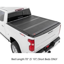 Rough Country Hard Low Profile Bed Cover For Silverado Sierra 1500 W 70 Beds