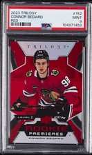 2023 UD TRILOGY RED #152 CONNOR BEDARD 69/99 PSA 9