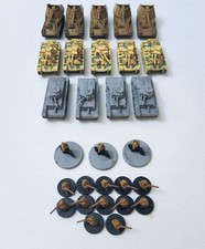 Lot Of 29 WOTC Axis  Allies Miniatures Tanks Infantry Slovakian - SEE DTLS