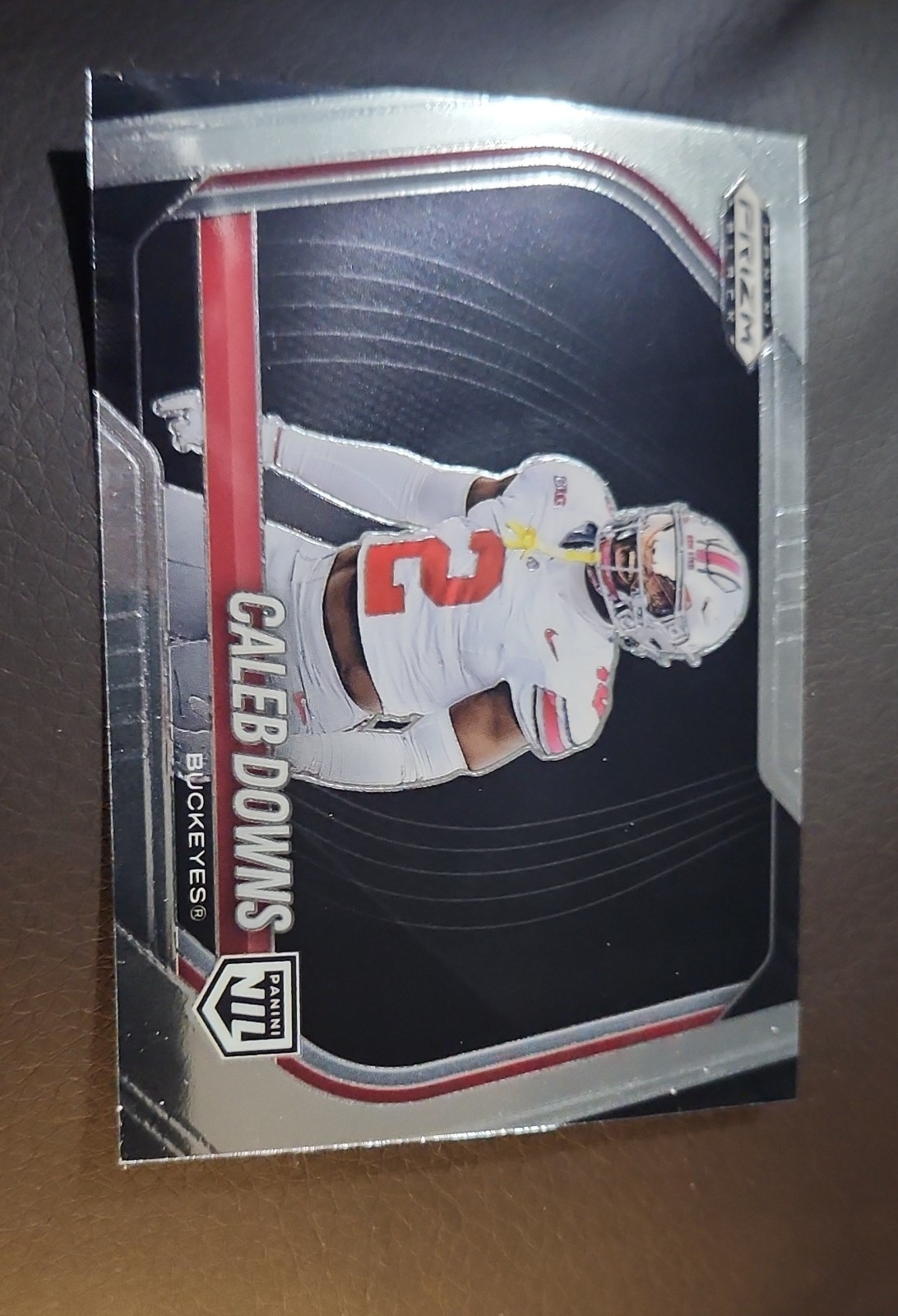 2025 Panini Prizm Black - Prospects Extended Caleb Downs #190 (RC)