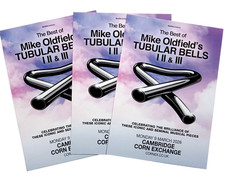 Mike Oldfield's Tubular Bells 1 11 & 111 2026 Tour Flyers x 3