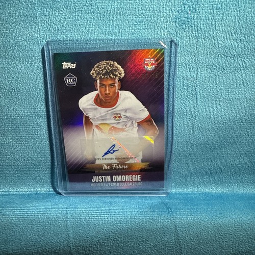 JUSTIN OMOREGIE ( RC ) ON CARD AUTO 16/25 TOPPS RB SALZBURG The Future
