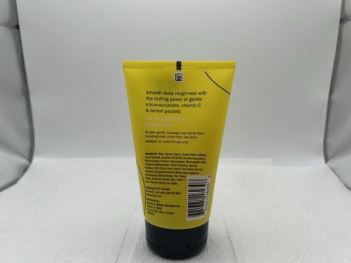 Clean & Clear Lemon Zesty Brightening Facial Scrub 4.2 Fl.Oz - Picture 2 of 2