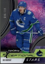 2021-22 Synergy Exceptional Stars #ESBH Bo Horvat /899 - HKY