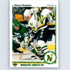 1990-91 Upper Deck Shawn Chambers #106 Minnesota North Stars