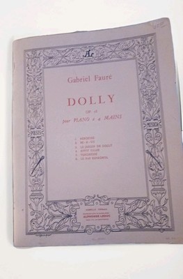 Dolly Op. 56 Gabriel Fauré Pour Piano Hamelle Editeurs Duet Book French 