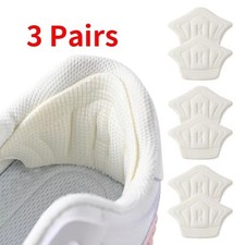 3pcs Back of Heel Cushion Inserts Mesh Heel Grips Pads for Boots Loose Shoes
