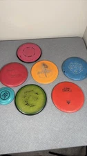 Lot of 7 Disc Golf Discs: Innova, MVP, Latitude 64, DD