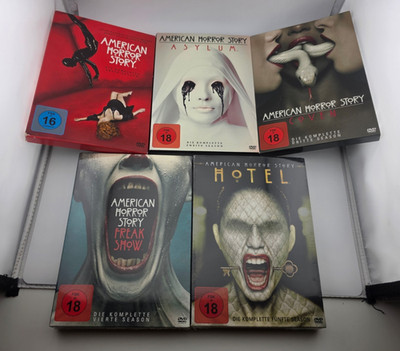 American Horror Story Staffel 1 2 3 4 5 DVD FSK 18 Freak Show + Hotel NEU