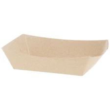 Southern Champion Tray 0501 #25 ECO Kraft Paperboard Food Tray, 1/4 lb Capacity