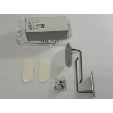 Silver Tumbler Lid Organizer Rack Under Cabinet Adhesive or Drilling 2 Pack