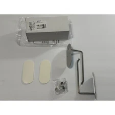 Silver Tumbler Lid Organizer Rack Under Cabinet Adhesive or Drilling (2 Pack)