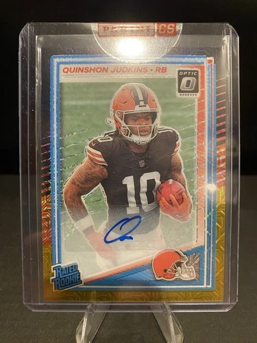 2025 Donruss Optic Quinshon Judkins Black Gold (RAW)