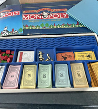 Monopoly Deluxe Anniversary Edition Board Game Complete in Box