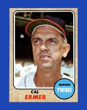 1968 Topps Set-Break #206 Cal Ermer RC EX-EXMINT *GMCARDS*
