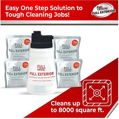 High Areas with Outdoor Cleaner