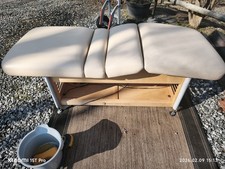 Living Earth Crafts Adjustable Height Beige Massage Table