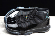 US Men's Jordan 11 Retro "GAMMA" Blue High-Top Retro Basketball Shoes