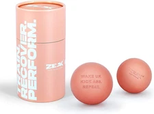 2  Lacrosse Massage Balls for Myofascial Release, Trigger Point Therapy, Muscle 