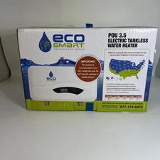 Ecosmart Controlled Tankless Electric Water Heater 3.5 Kw 120 V Point Use Flow