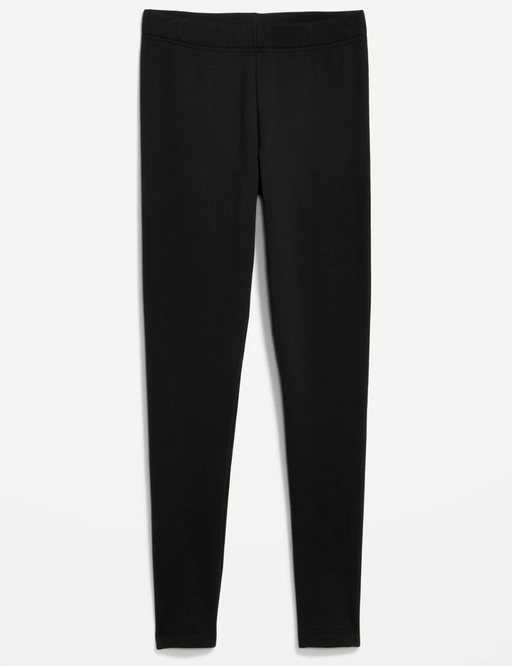 Leggings Old Navy para mujer talla 4X ~ negros talle alto forrados de vellón nuevos con etiquetas $23 Foto 3 de 4