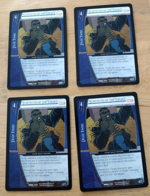 MARVEL VS TCG MMK-175 Strength of the Grave Common X4