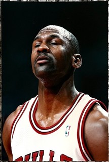 1996 Michael Jordan "The Calm of a Champion" Type 1 Original Photo