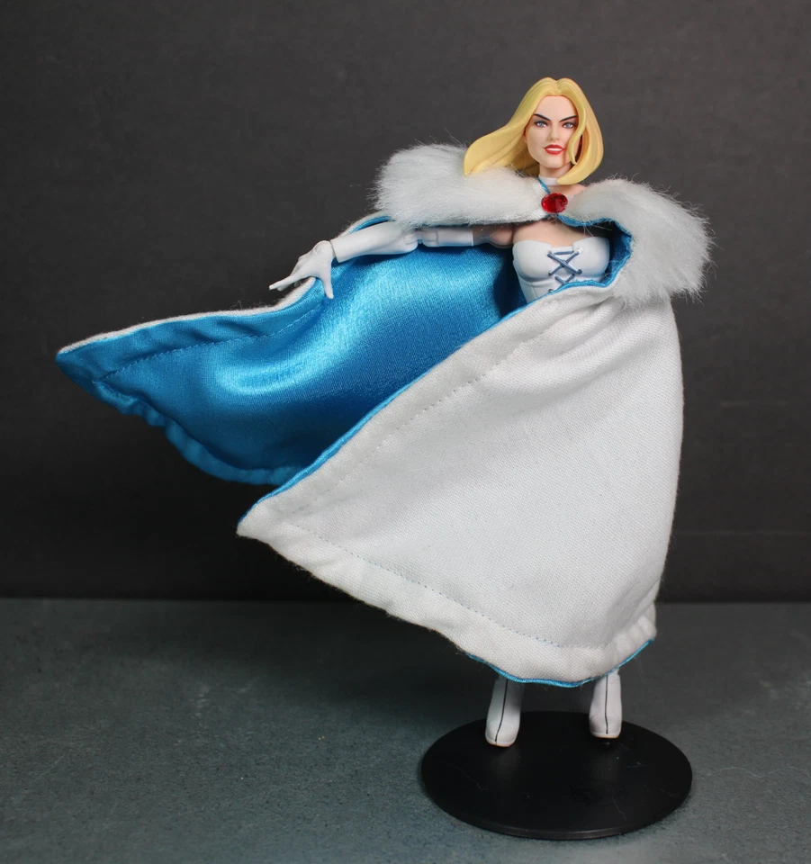 1/12 scale wired cape for Emma Frost Marvel Legends X-men 97 - Image 4 of 4