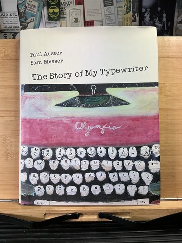 Story of My Typewriter by Paul Auster (2002, Hardcover) Signed Copy 1st Edition