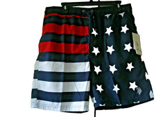Men's Swim Trunks Stars Stripes Size XL U.S. Polo Assn. NEW