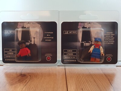Jim Knopf & Lukas der Lokomotivführer (JB-Spielwaren, Bricks of Maze, LEGO) NEU