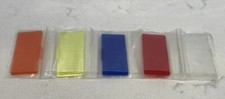 Vivitar 2800 Auto Thyristor Flash Filter Kit Orange Yellow Blue Red Clear/White
