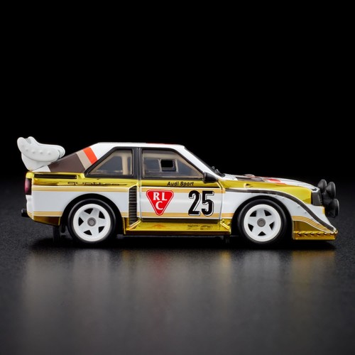 RLC Exclusive 1985 Audi Sport Quattro S1 Yellow Opening Hood Hot Wheels - Picture 13 of 19
