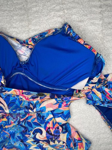 NEW Sunsets Simone Tankini Swimsuit Medium Gypsy Breeze Unforgettable Bottom - Picture 6 of 9