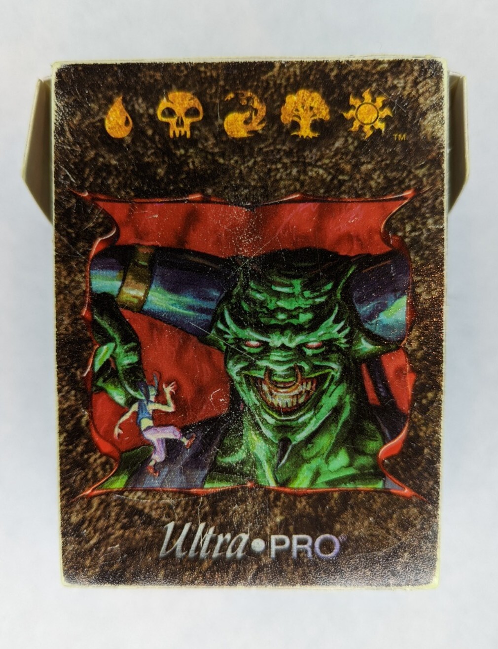 Rare Vintage Black Lotus Juzam Djinn Ultra Pro Deck Box 1997 Magic the Gathering view 4