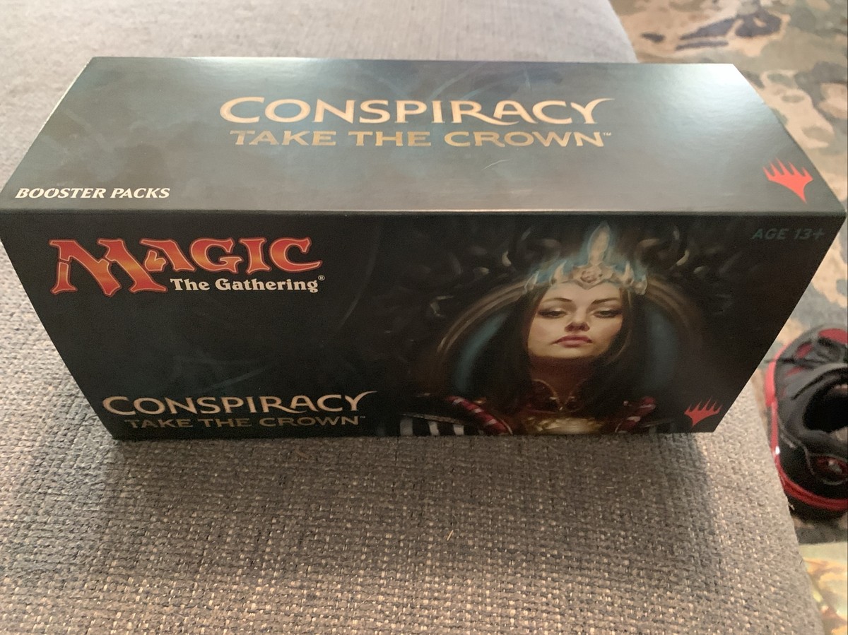 MTG Booster Pack Box Magic No Packs Empty Conspiracy Take The Crown | eBay